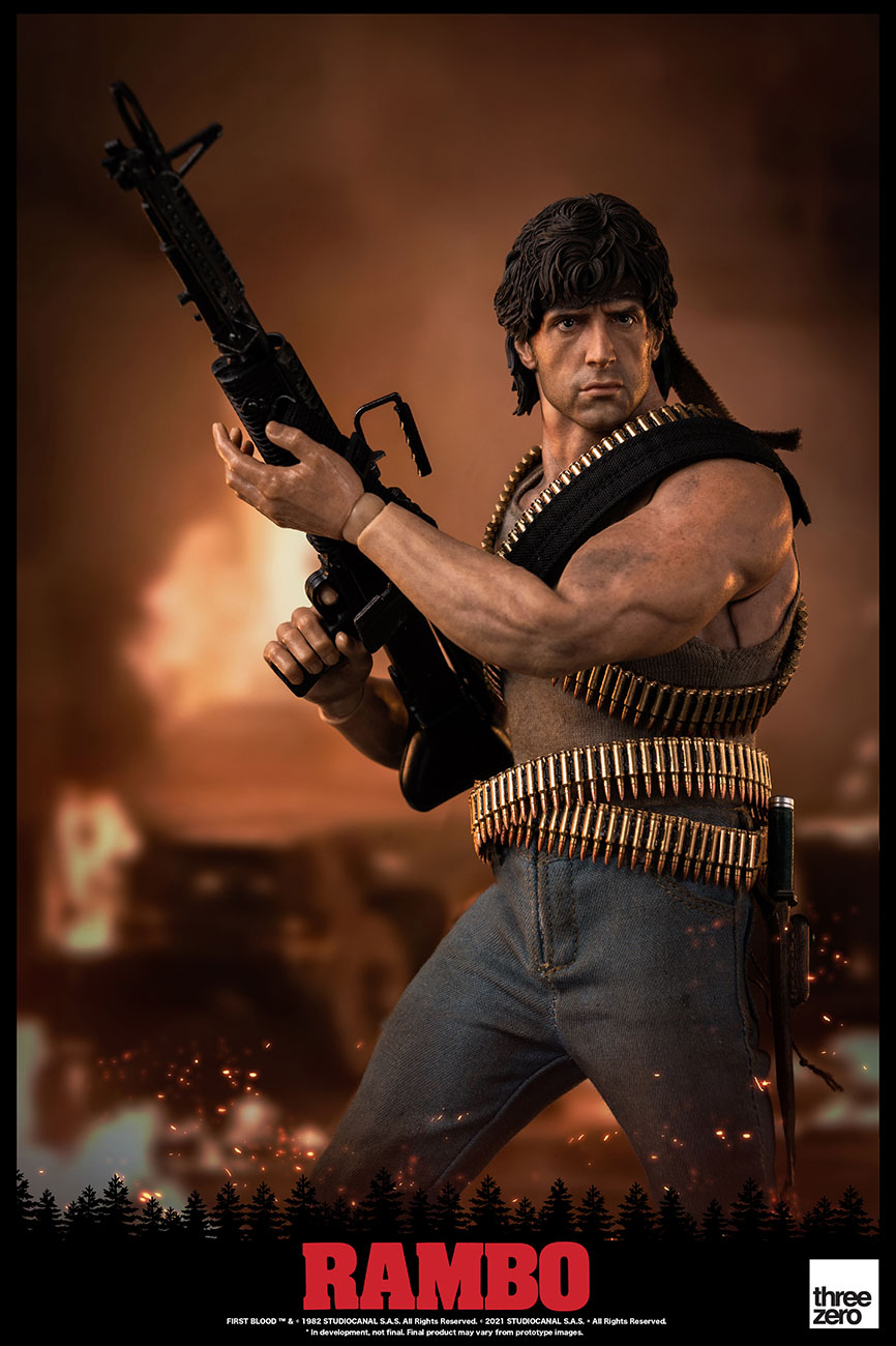 Threezero: Rambo, First Blood - John Rambo - Passion4Fun