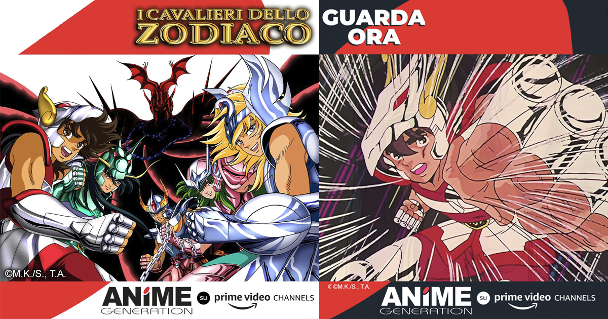 Cavalieri Zodiaco Prime Video: l'anime debutta su Anime Gene